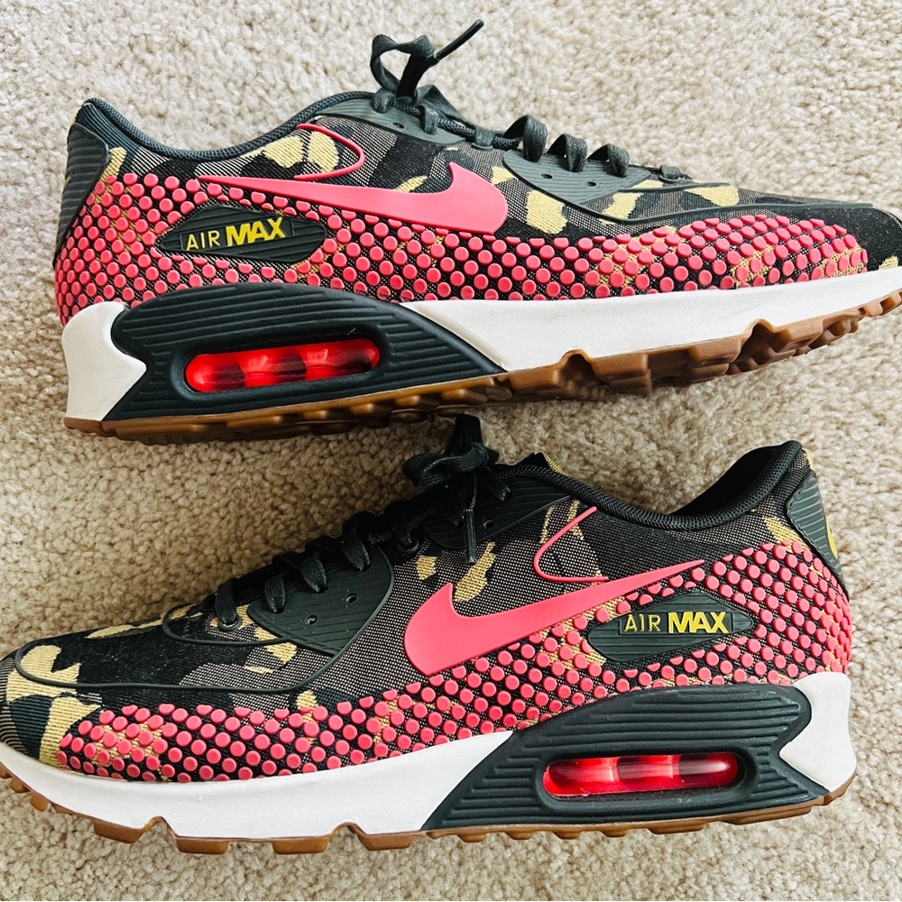 Womens Nike AIR MAX 90 CAMO JACQUARD CLASSIC